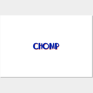 florida chomp lettering Posters and Art